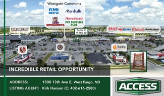 More details for 1500 13th Ave E, West Fargo, ND - Retail for Lease