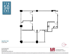 1051 Perimeter Dr, Schaumburg, IL for lease Floor Plan- Image 1 of 6