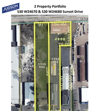 S30W24670 Sunset Dr, Waukesha, WI - aerial  map view