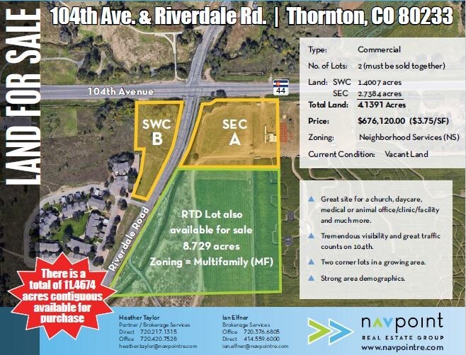 104th Ave & Riverdale Rd, Thornton, CO 80233