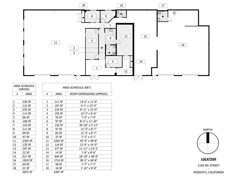 1228 9th St, Modesto, CA 95354 - Flex for Lease | LoopNet