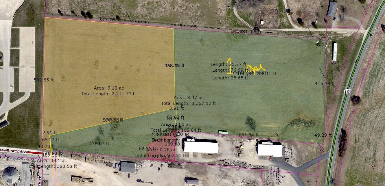 00 Highway 135 NW, Corydon, IN for sale Aerial- Image 1 of 1