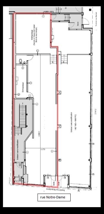 3434-3438 Rue Notre-Dame O, Montréal, QC for lease Floor Plan- Image 1 of 1