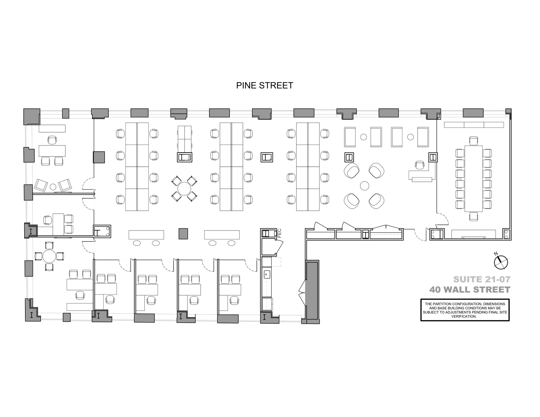 40 Wall St, New York, NY for lease Site Plan- Image 1 of 1