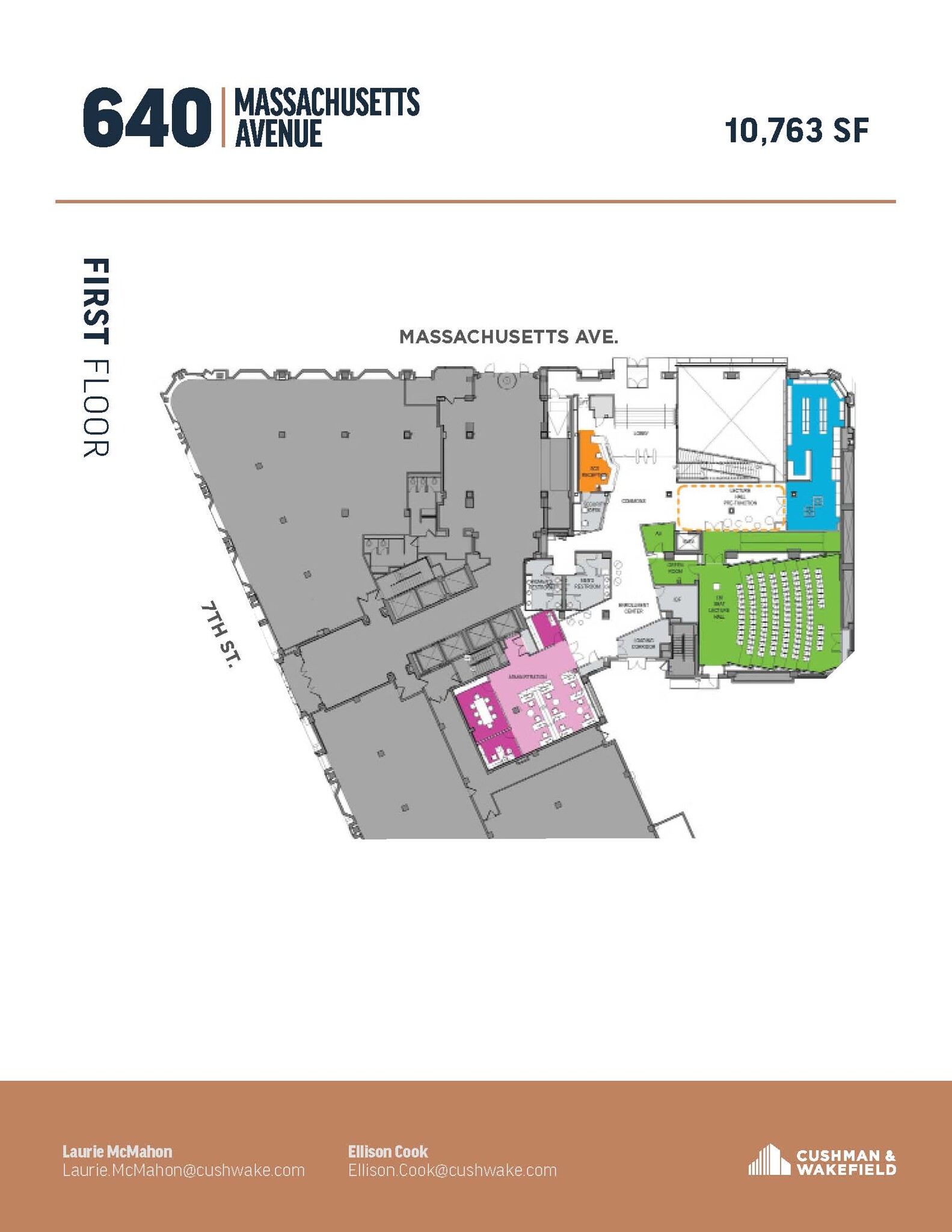 650 Massachusetts Ave NW, Washington, DC for lease Floor Plan- Image 1 of 1