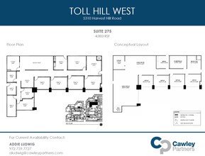 5310 Harvest Hill Rd, Dallas, TX for lease Floor Plan- Image 1 of 6