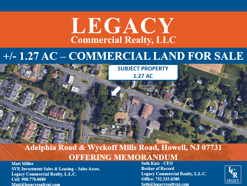 935 Adelphia Rd, Howell, NJ for sale Building Photo- Image 1 of 2