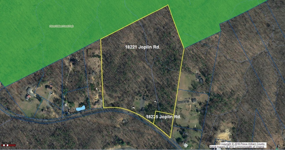 18221-18225 Joplin Rd, Triangle, VA for sale - Aerial - Image 1 of 1