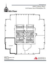 1650 Market St, Philadelphia, PA for lease Floor Plan- Image 1 of 1