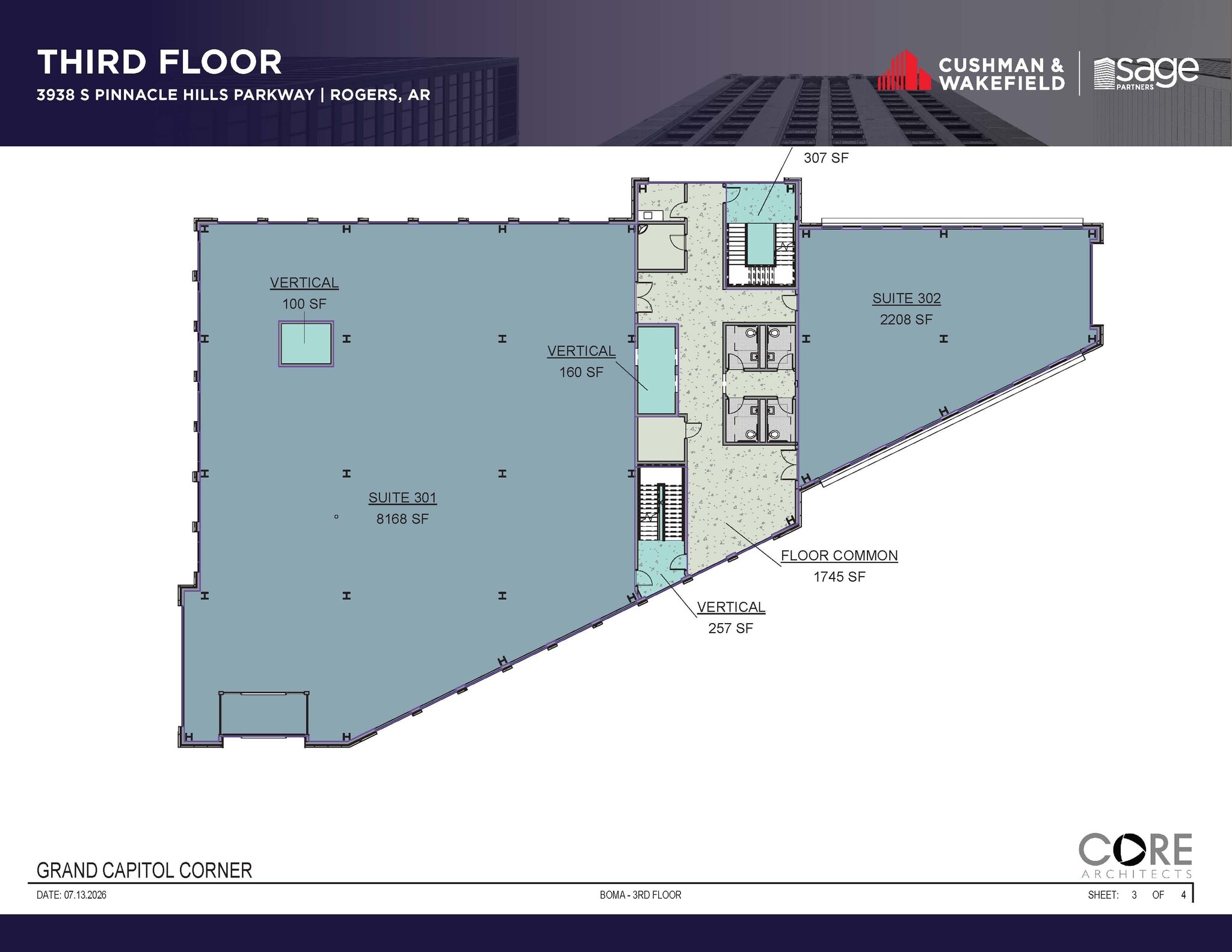 3938 S Pinnacle Hills Pkwy, Rogers, AR for lease Floor Plan- Image 1 of 1