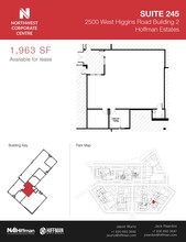 2500 W Higgins Rd, Hoffman Estates, IL for lease Floor Plan- Image 1 of 1