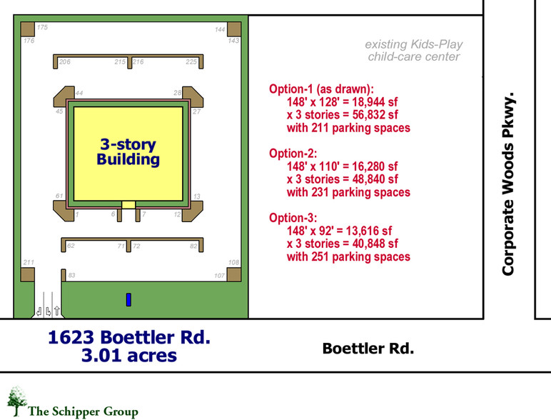 1623 Boettler Rd, Green, OH for sale - Site Plan - Image 3 of 3