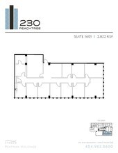 230 Peachtree St NW, Atlanta, GA for lease Floor Plan- Image 1 of 1