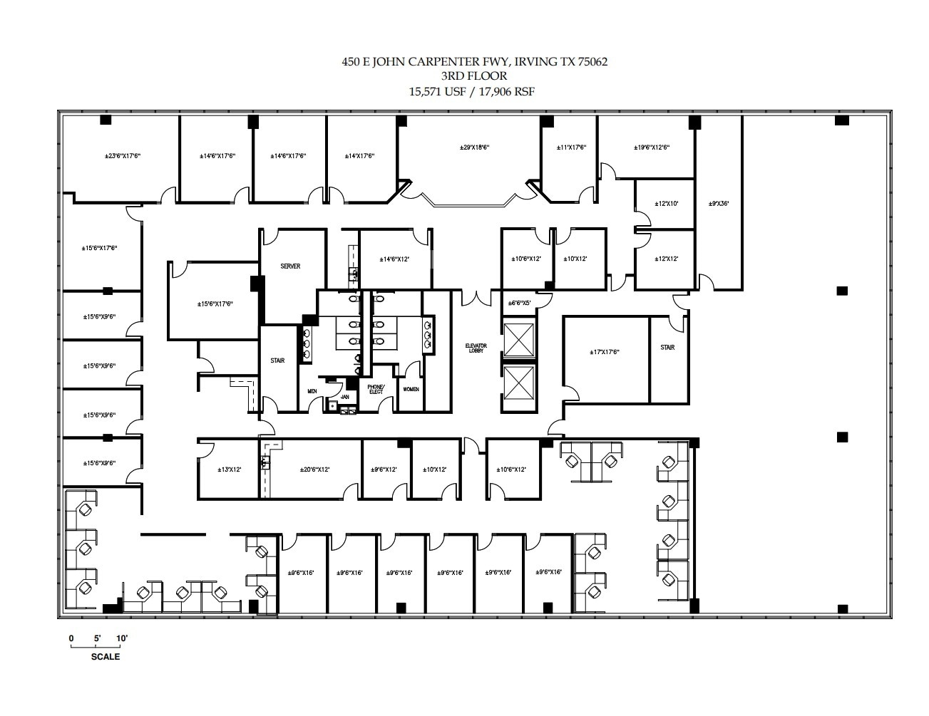 450 E John Carpenter Fwy, Irving, TX for lease Floor Plan- Image 1 of 1