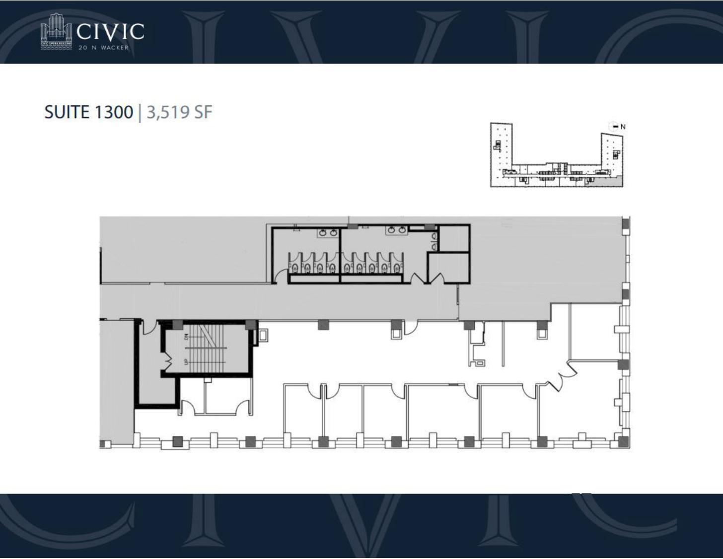 20 N Wacker Dr, Chicago, IL for lease Floor Plan- Image 1 of 1