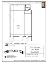 1161 E Clark Rd, Dewitt, MI for lease Floor Plan- Image 1 of 1