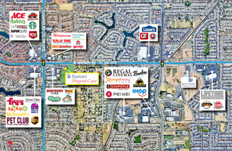 3200 S Gilbert Rd, Chandler, AZ - aerial  map view