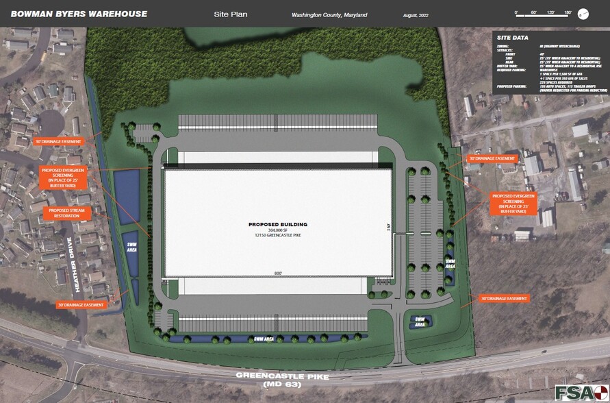 12118 Greencastle Pike, Hagerstown, MD for lease - Site Plan - Image 2 of 2