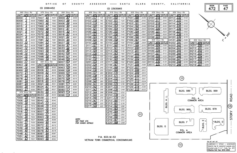 929 Story Rd, San Jose, CA for sale - Plat Map - Image 2 of 11
