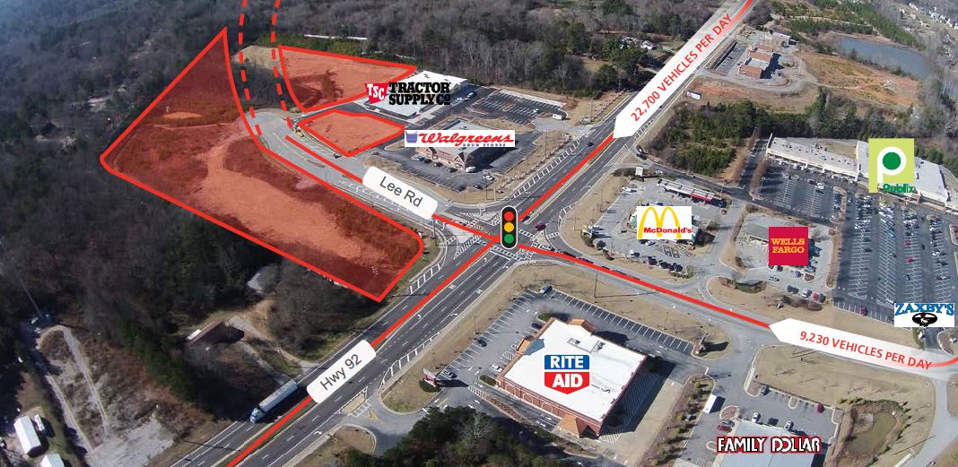 Highway 92 & Lee Road Ext, Douglasville, GA for sale Building Photo- Image 1 of 1