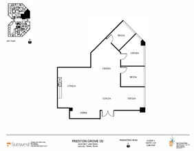 6009 Belt Line Rd, Dallas, TX for lease Floor Plan- Image 1 of 6