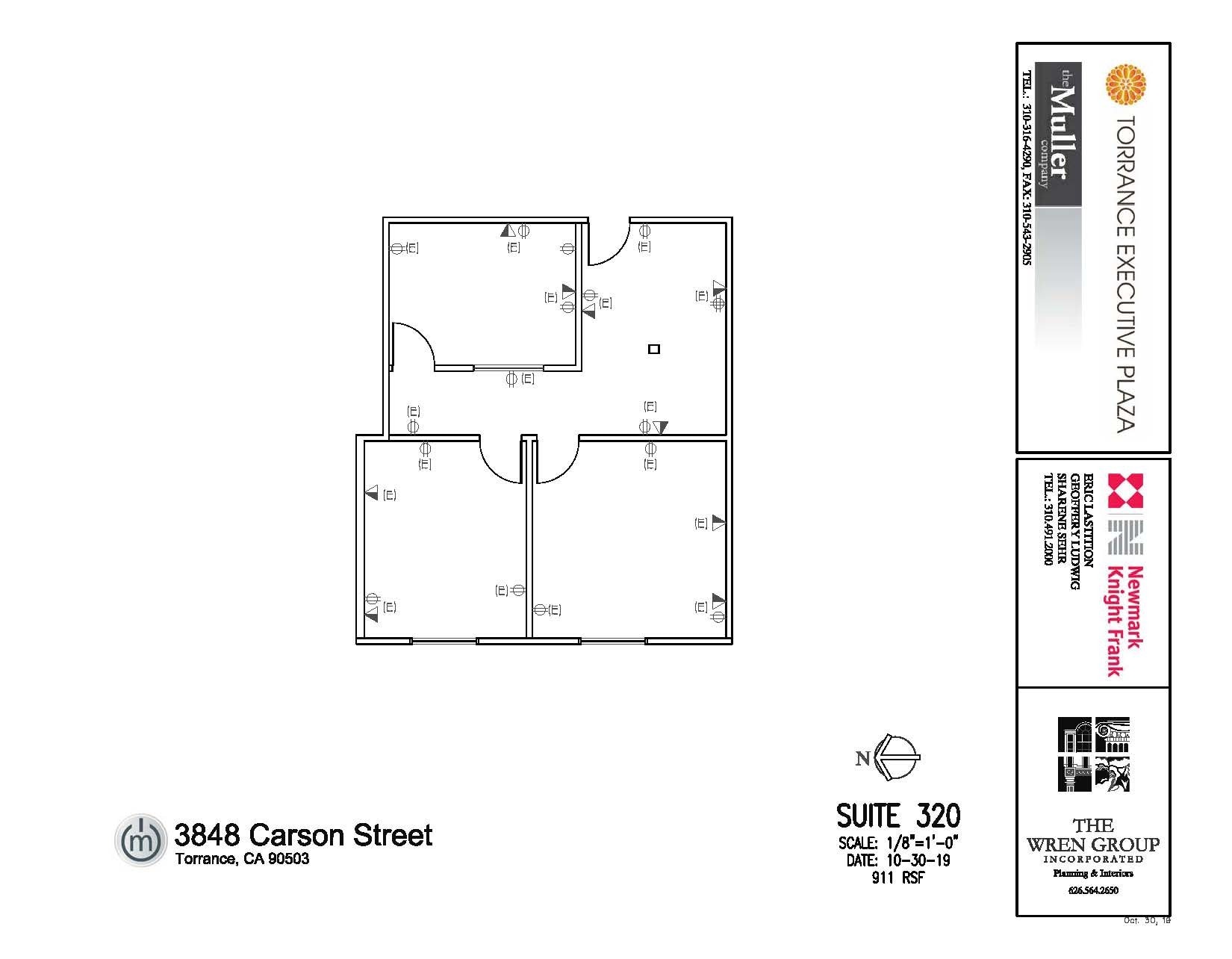 3848 W Carson St, Torrance, CA for lease Floor Plan- Image 1 of 1