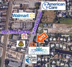 2745 N Federal Hwy, Delray Beach, FL - AERIAL  map view