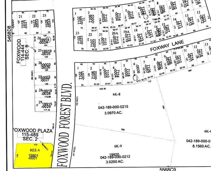 Freestanding Daycares for sale portfolio of 2 properties for sale on LoopNet.com - Plat Map - Image 3 of 15