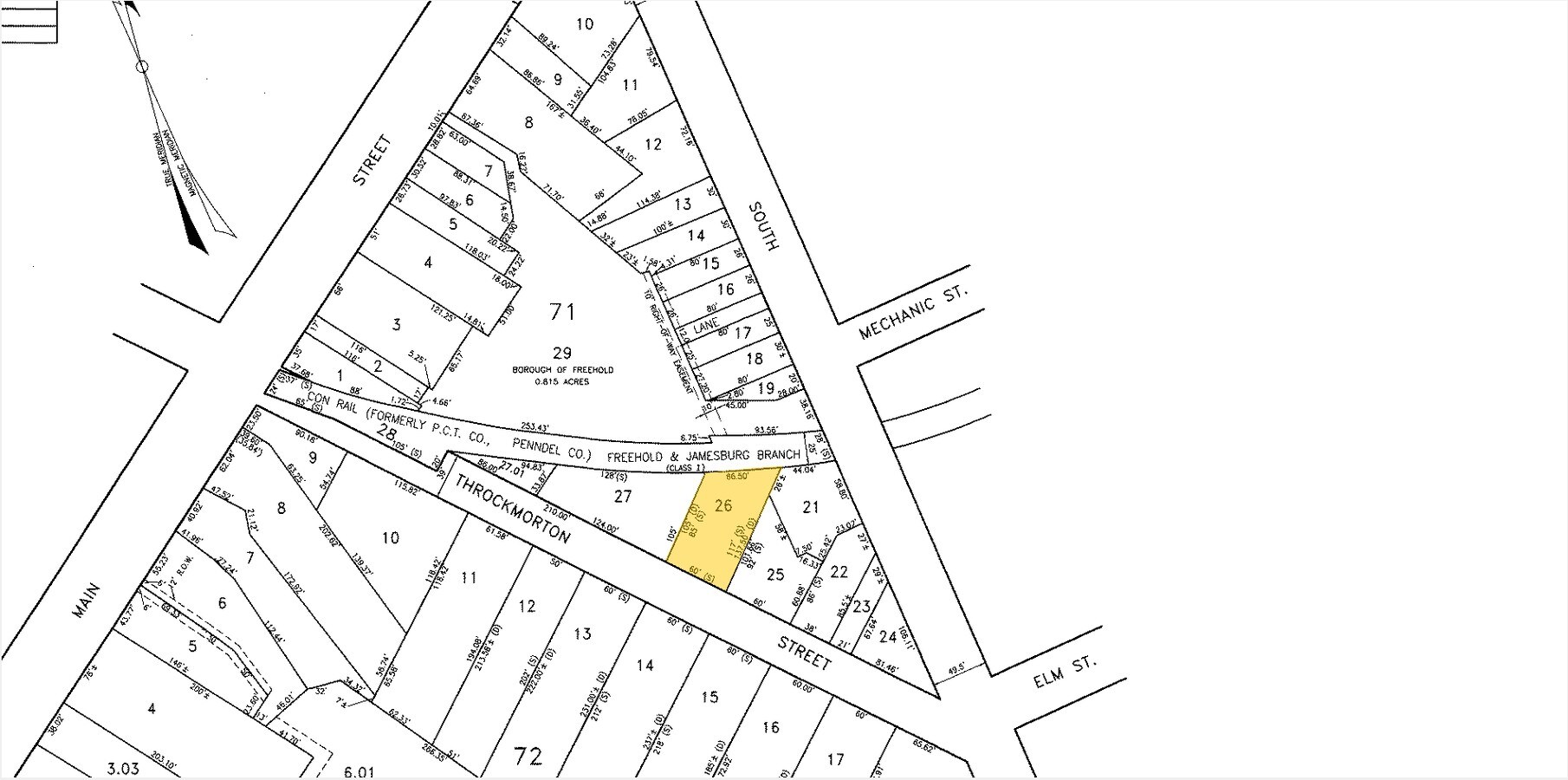 13 Throckmorton St, Freehold, NJ 07728