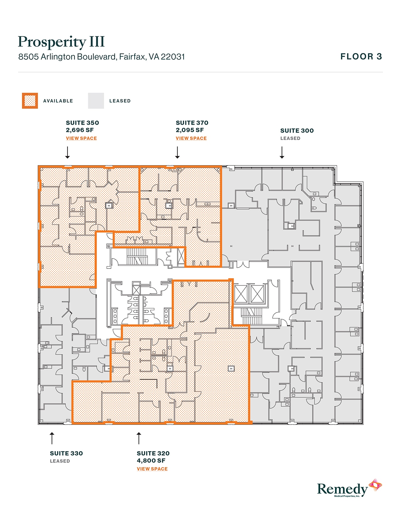 8501 Arlington Blvd, Merrifield, VA for lease Floor Plan- Image 1 of 1