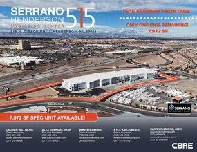 515 N Gibson Rd, Henderson, NV - AERIAL map view