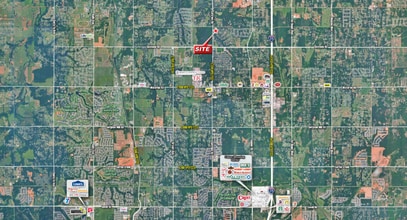 12788 S Coltrane Rd, Edmond, OK - AERIAL  map view