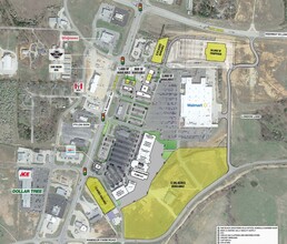 1301-1425 Southern Hills Ctr, West Plains, MO for lease Site Plan- Image 1 of 1