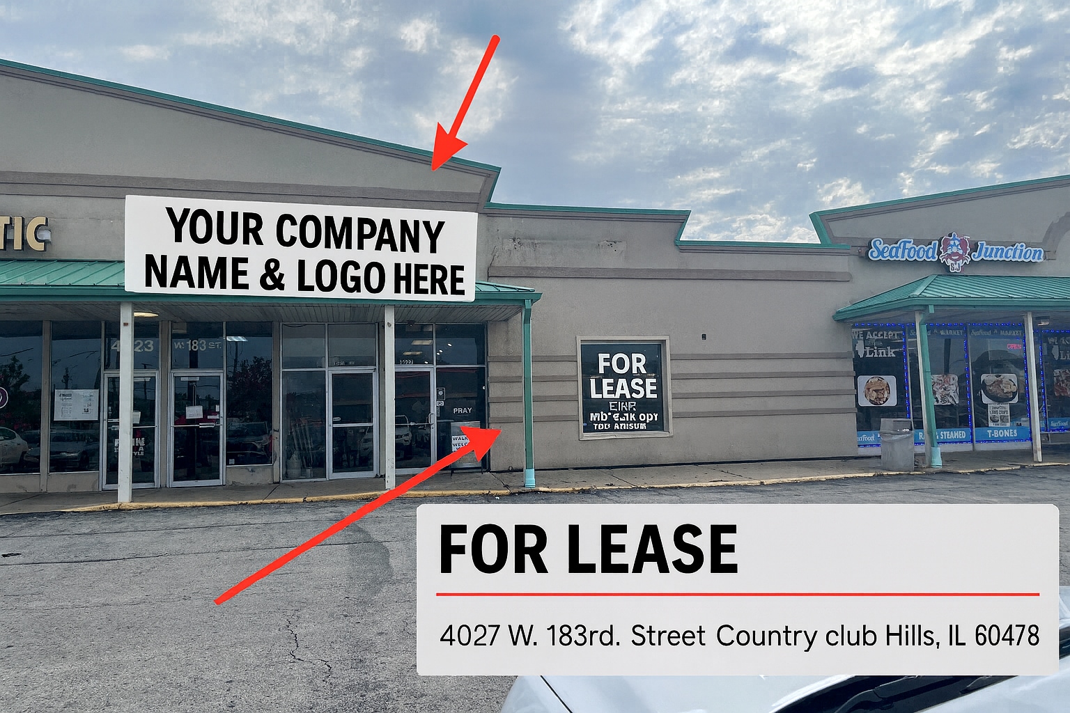 4001-4165 183rd St, Country Club Hills, IL for lease Building Photo- Image 1 of 12