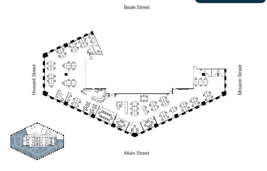 201 Mission St, San Francisco, CA for lease Interior Photo- Image 1 of 4