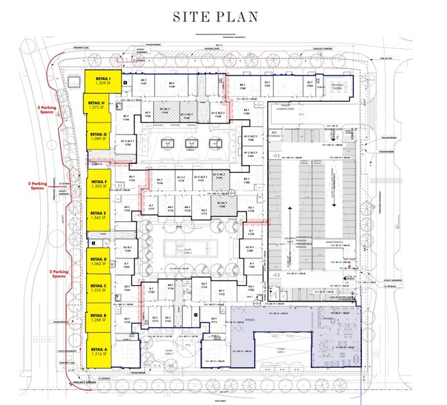 NEC Bates Way & PGA Pky, Frisco, TX for lease - Floor Plan - Image 2 of 2