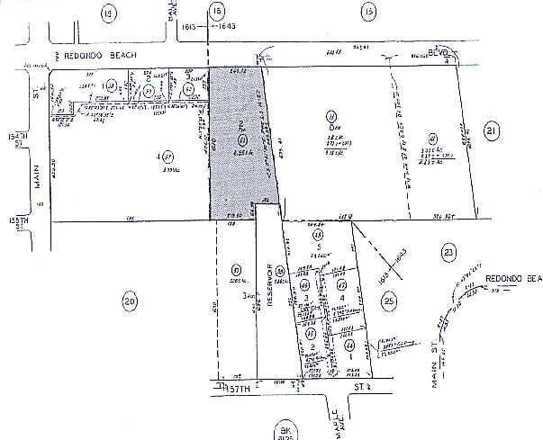 222 E Redondo Beach Blvd, Gardena, CA for lease - Plat Map - Image 3 of 5