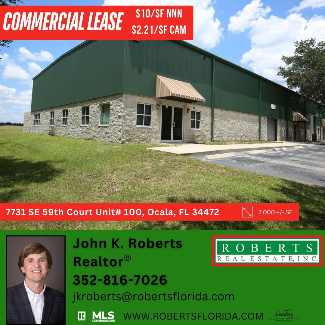 7731 SE 59th Ct, Ocala, FL for lease Building Photo- Image 1 of 1