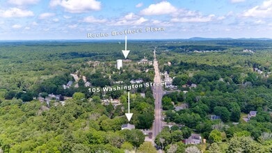 105 Washington St, North Easton, MA - AERIAL  map view - Image1