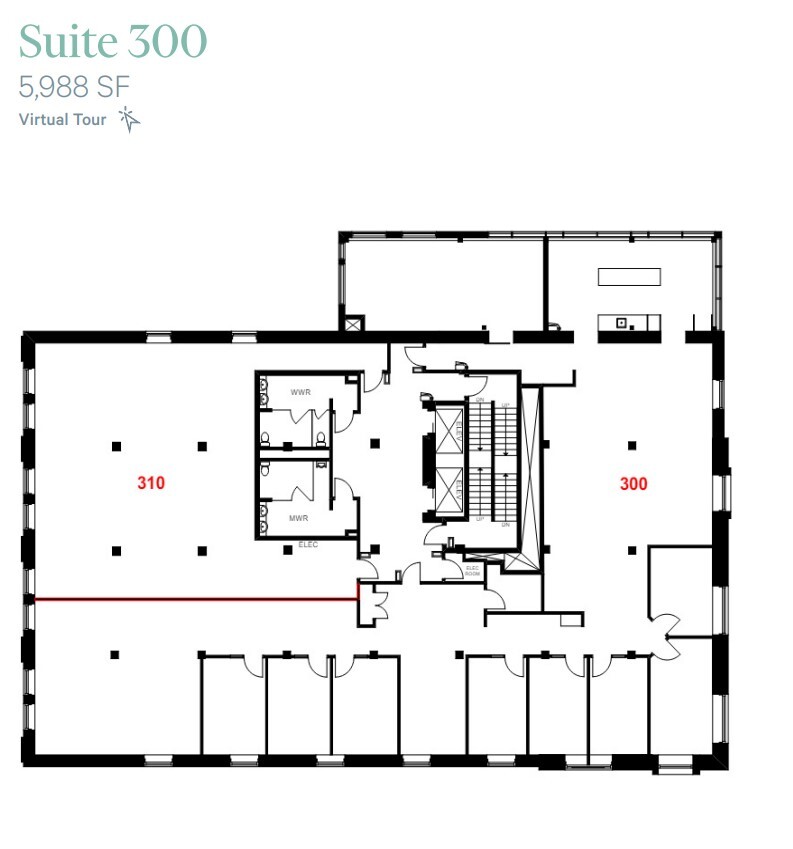 438 11th Ave SE, Calgary, AB for lease Floor Plan- Image 1 of 1