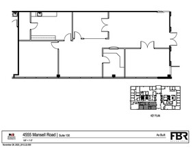 4555 Mansell Rd, Alpharetta, GA for lease Floor Plan- Image 1 of 1