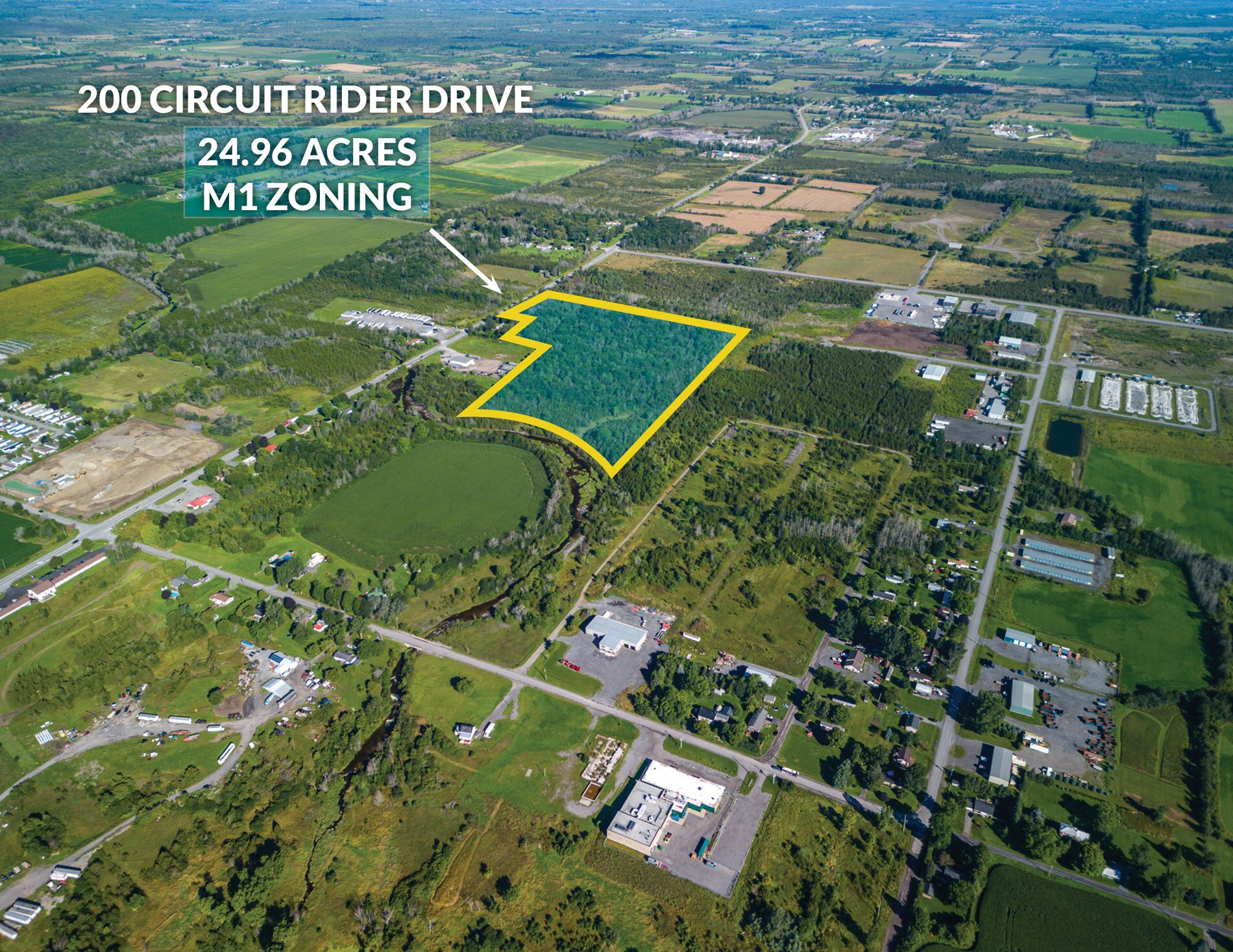 200 Circuit Rider Dr, Greater Napanee, ON for sale Aerial- Image 1 of 3