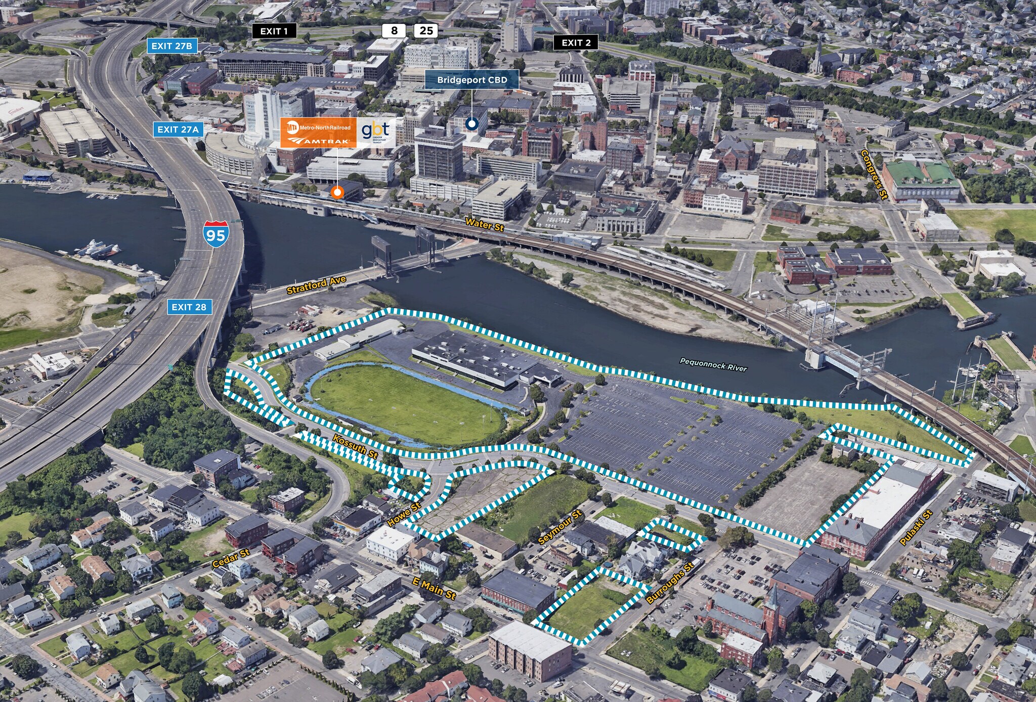 Bridgeport, CT Waterfront Dev. Site Bridgeport, CT for Sale