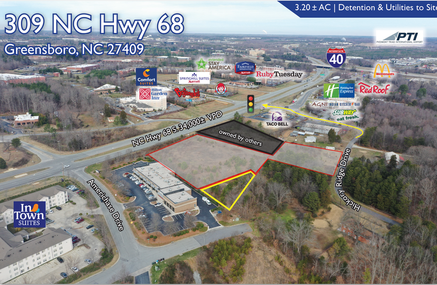 309 NC Hwy 68, Greensboro, NC for sale - Building Photo - Image 1 of 2