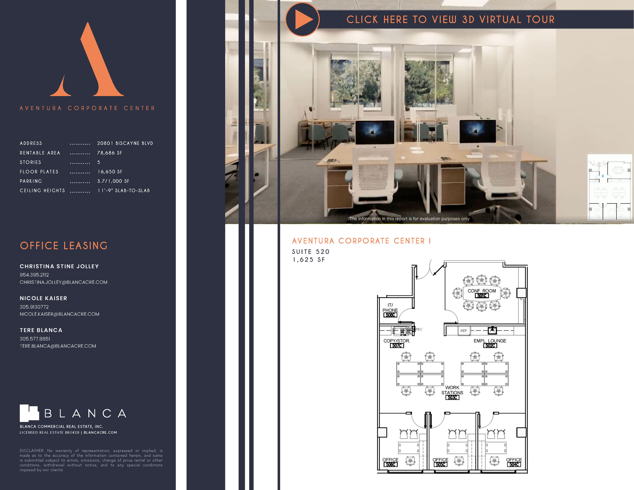 20801-20807 Biscayne Blvd, Aventura, FL for lease Floor Plan- Image 1 of 1