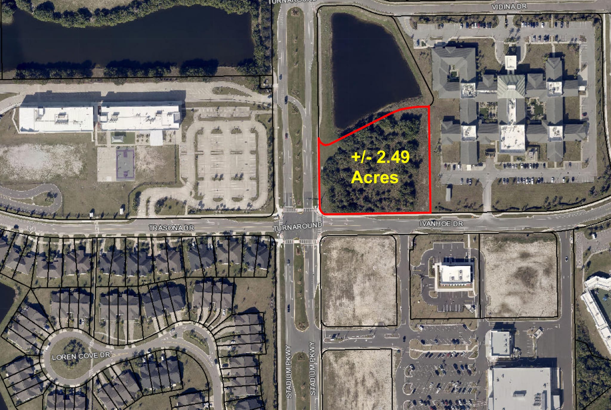 Stadium Pkwy, Melbourne, FL for lease Aerial- Image 1 of 2