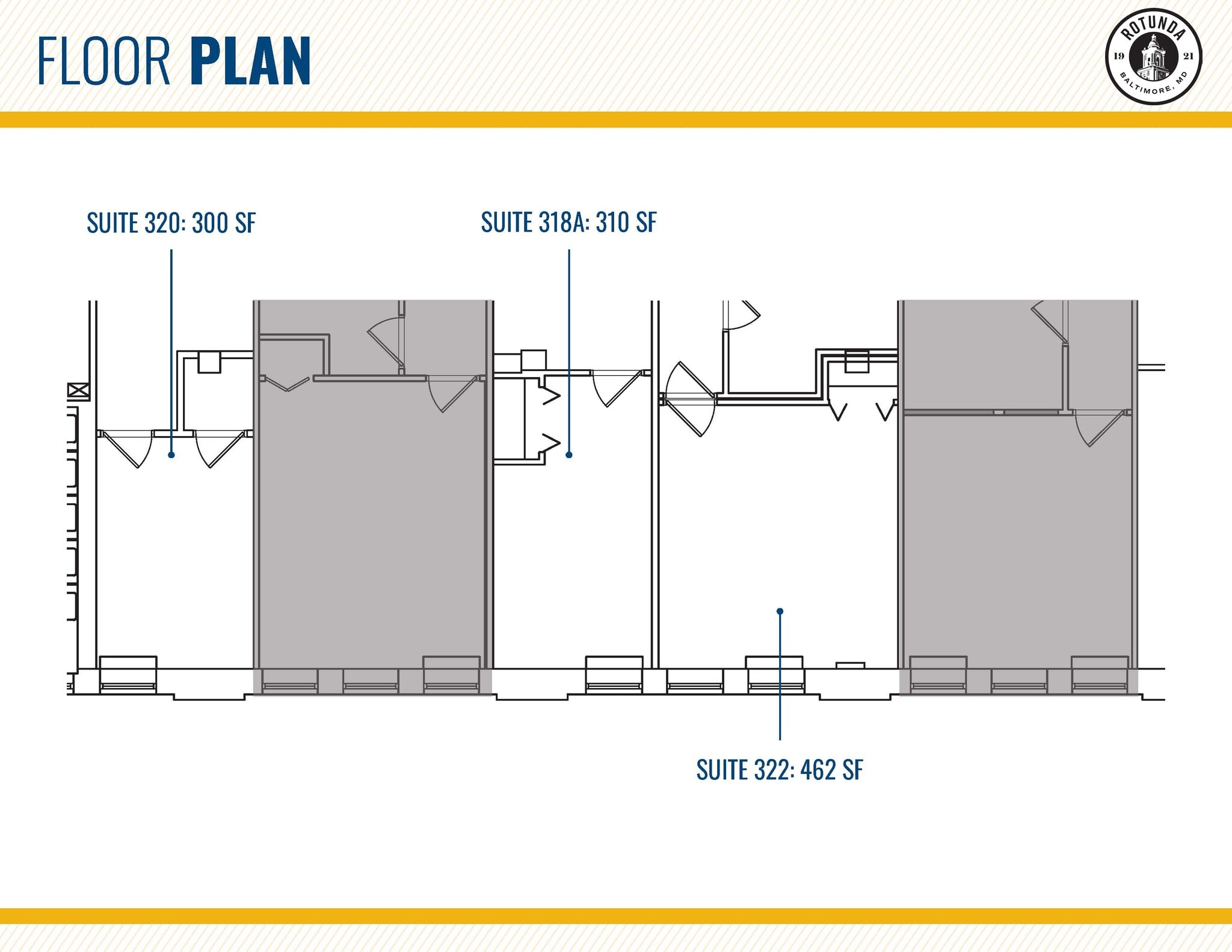 711 W 40th St, Baltimore, MD for lease Floor Plan- Image 1 of 1