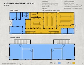 6310 Nancy Ridge Dr, San Diego, CA for lease Floor Plan- Image 1 of 1