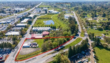 1375 Industrial Ave, Petaluma, CA - AERIAL  map view - Image1