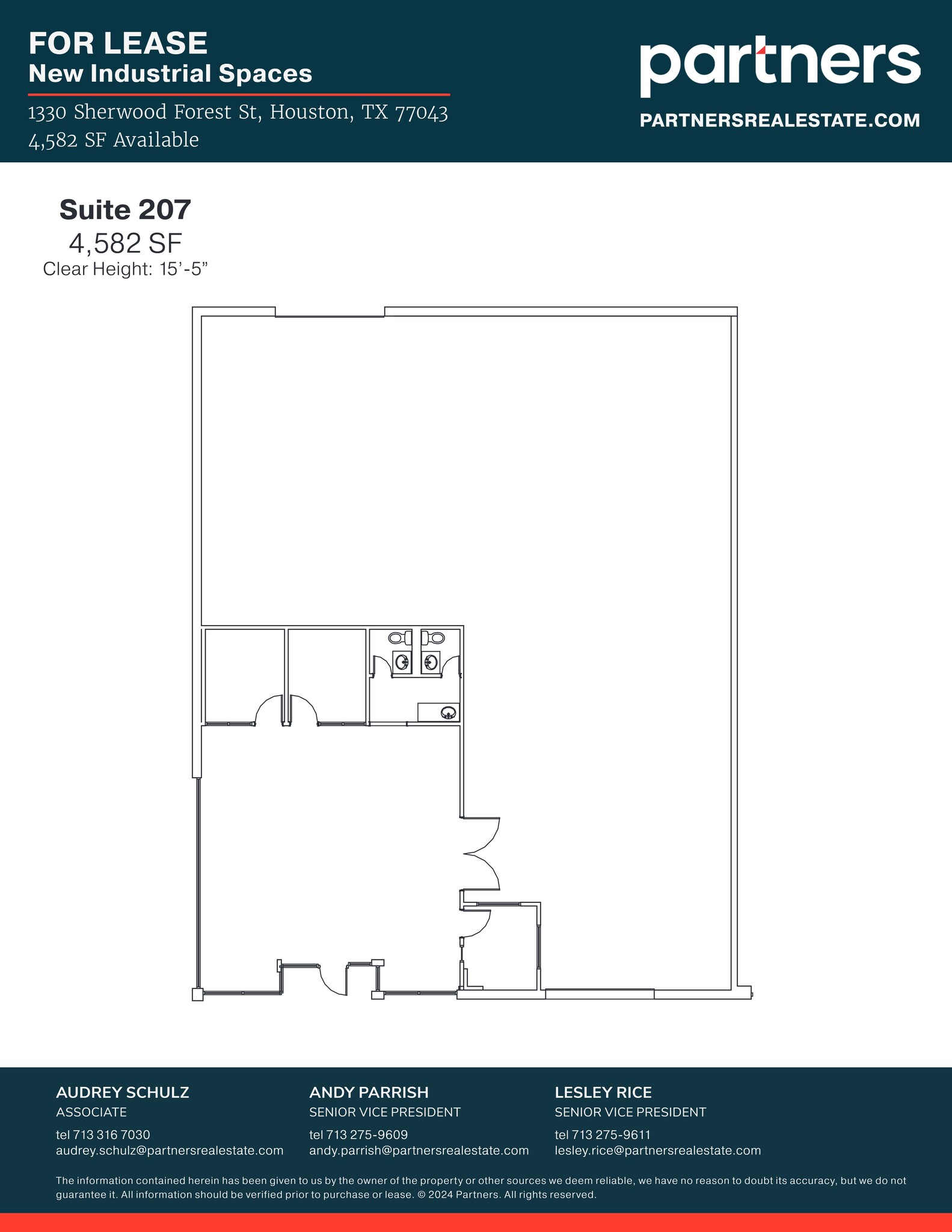 1330 Sherwood Forest St, Houston, TX for lease Site Plan- Image 1 of 1